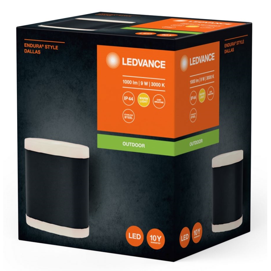 Ledvance - LED Spoljna zidna lampa ENDURA STYLE DALLAS LED/9W/230V IP44
