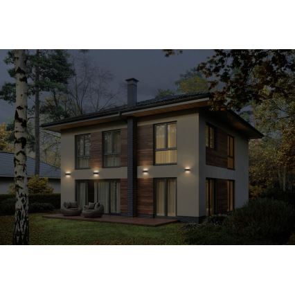 Ledvance - LED Spoljna zidna lampa ENDURA STYLE IDRI 2xLED/6,25W/230V IP65