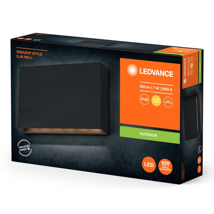 Ledvance - LED Spoljna zidna lampa ENDURA STYLE ILJA LED/7W/230V IP65