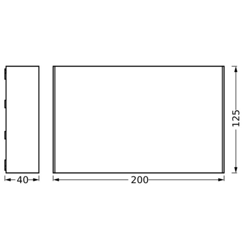 Ledvance - LED Spoljna zidna lampa ENDURA STYLE ILJA LED/7W/230V IP65
