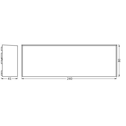 Ledvance - LED Spoljna zidna lampa ENDURA STYLE IVO LED/6,5W/230V IP65