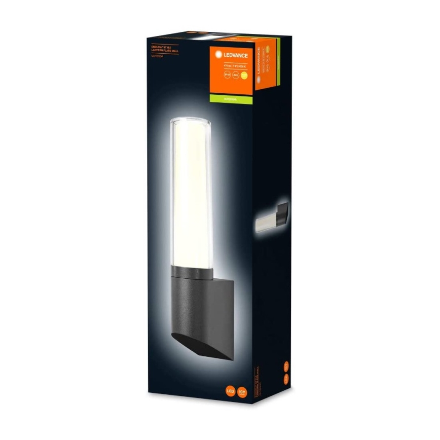Ledvance - LED Spoljna zidna lampa FLARE 1xLED/7W/230V IP44