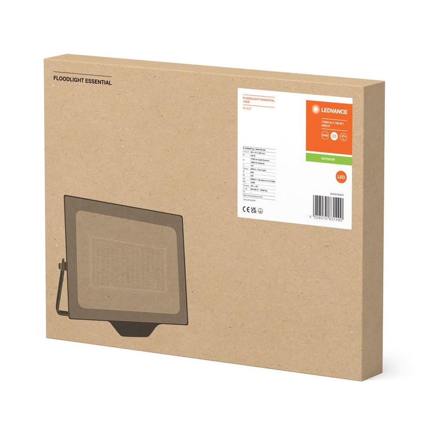 Ledvance - LED Spoljašnji zidni reflektor FLOODLIGHT ESSENTIAL LED/150W/230V IP65