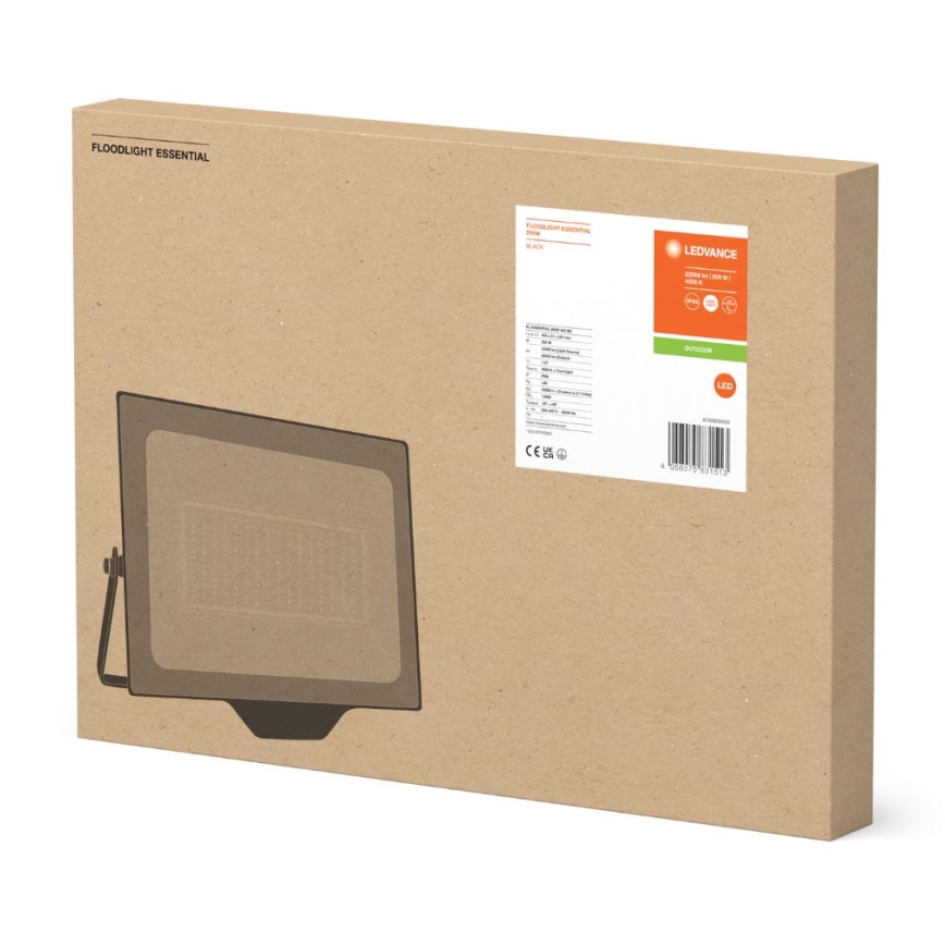 Ledvance - LED Spoljašnji zidni reflektor FLOODLIGHT ESSENTIAL LED/200W/230V IP65