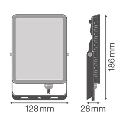 Ledvance - LED Spoljašnji zidni reflektor FLOODLIGHT ESSENTIAL LED/30W/230V 4000K IP65