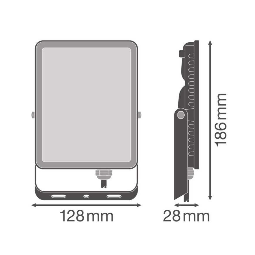 Ledvance - LED Spoljašnji zidni reflektor FLOODLIGHT ESSENTIAL LED/30W/230V 4000K IP65