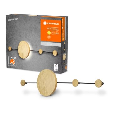 Ledvance - LED Zidna lampa DECOR WOOD LED/6W/230V