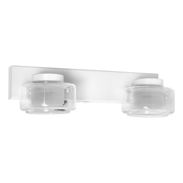 Ledvance - LED Zidna lampa za kupatilo ORBIS FLAME 2xLED/5,5W/230V 3000/4000K IP44 bela