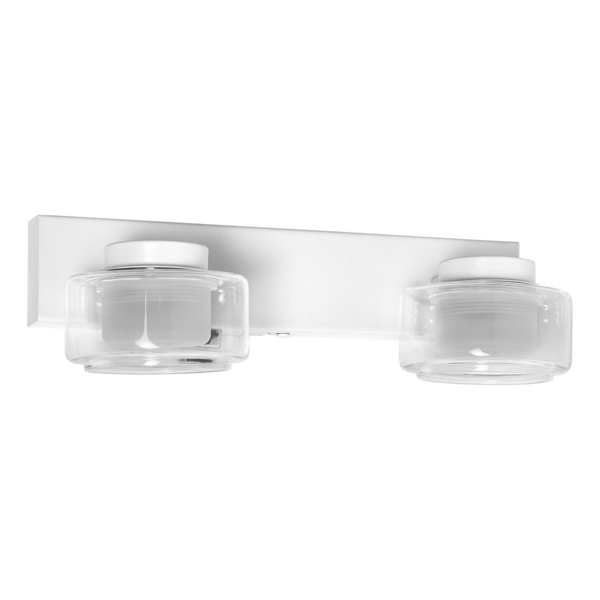 Ledvance - LED Zidna lampa za kupatilo ORBIS FLAME 2xLED/5,5W/230V 3000/4000K IP44 bela