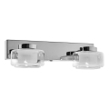 Ledvance - LED Zidna lampa za kupatilo ORBIS FLAME 2xLED/5,5W/230V 3000/4000K IP44 krom