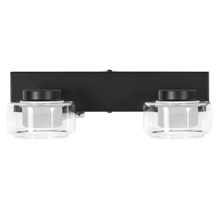 Ledvance - LED Zidna lampa za kupatilo ORBIS FLAME 2xLED/5,5W/230V 3000/4000K IP44 crno