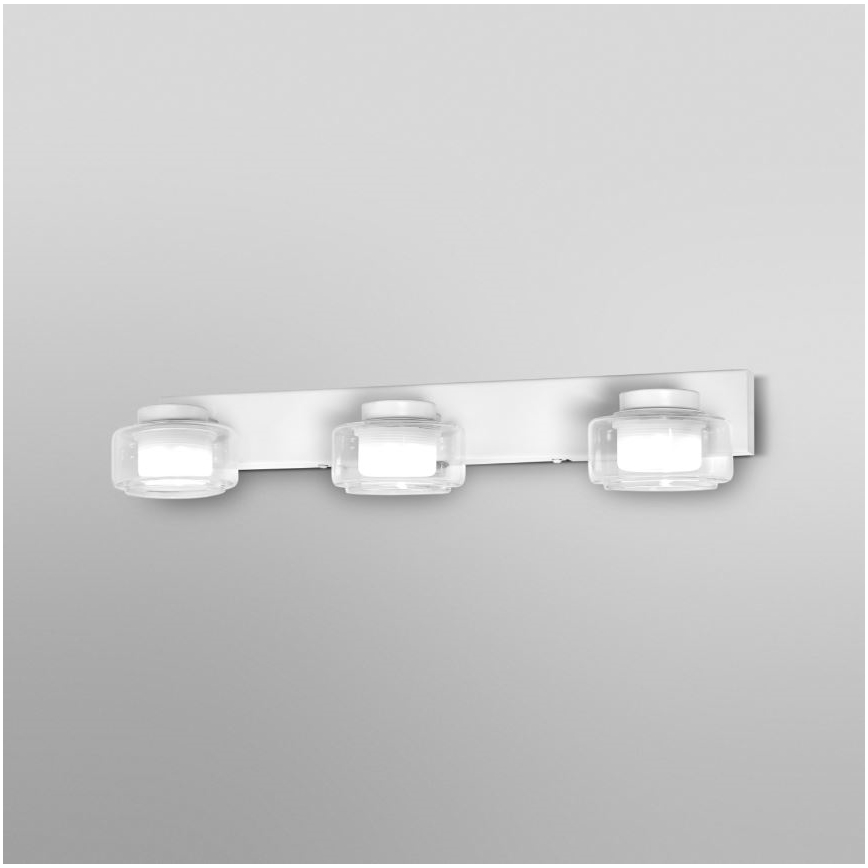 Ledvance - LED Zidna lampa za kupatilo ORBIS FLAME 3xLED/5,5W/230V 3000/4000K IP44 bela