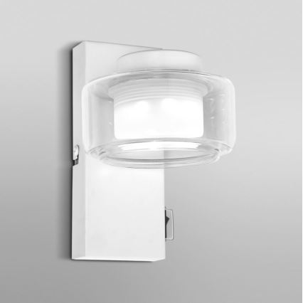 Ledvance - LED Zidna lampa za kupatilo ORBIS FLAME LED/5,5W/230V 3000/4000K IP44 bela