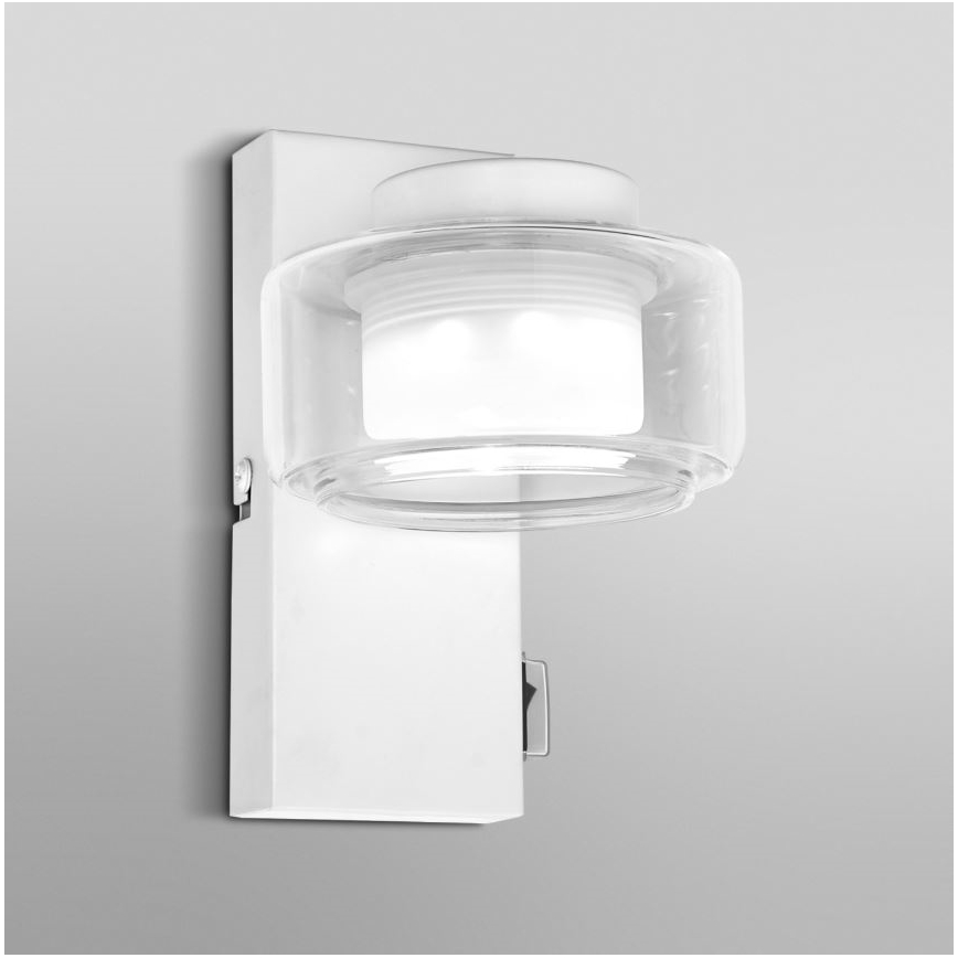 Ledvance - LED Zidna lampa za kupatilo ORBIS FLAME LED/5,5W/230V 3000/4000K IP44 bela