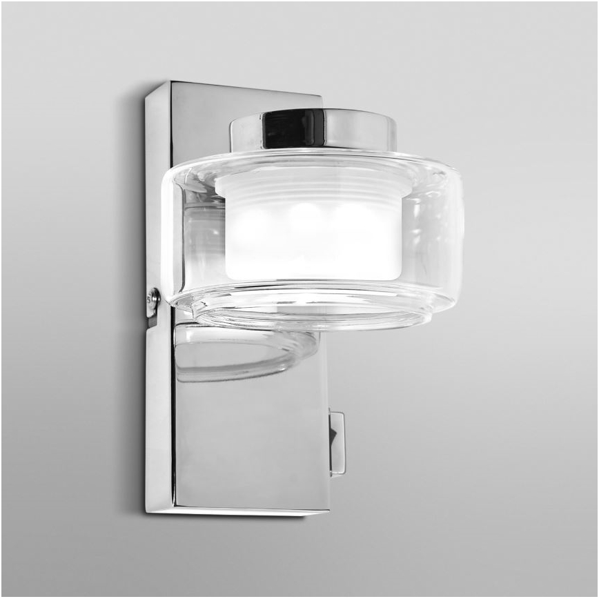 Ledvance - LED Zidna lampa za kupatilo ORBIS FLAME LED/5,5W/230V 3000/4000K IP44 krom