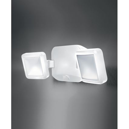 Ledvance - LED Zidno spoljašnje osvetljenje sa senzorom BATTERY 2xLED/10W/4xD IP54