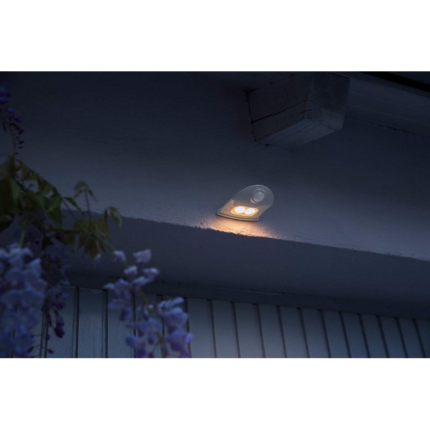 Ledvance - LED Zidno spoljašnje osvetljenje sa senzorom DOORLED LED/1W/3xAA IP54