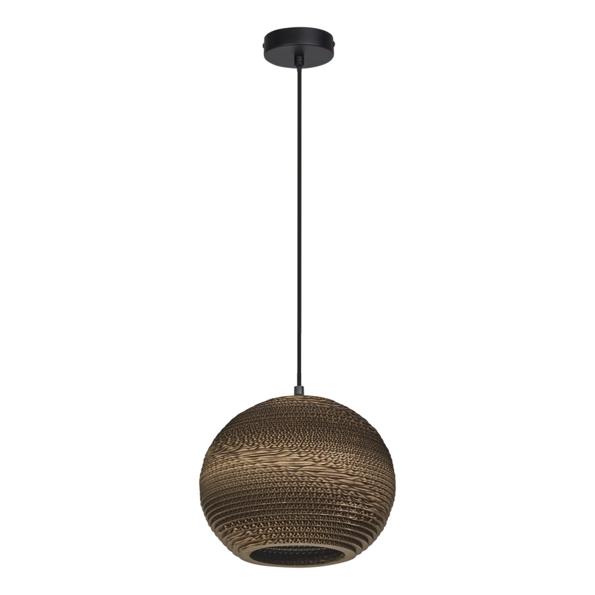Ledvance - Luster na sajli DECOR CARDBOARD 1xE27/15W/230V pr. 26 cm