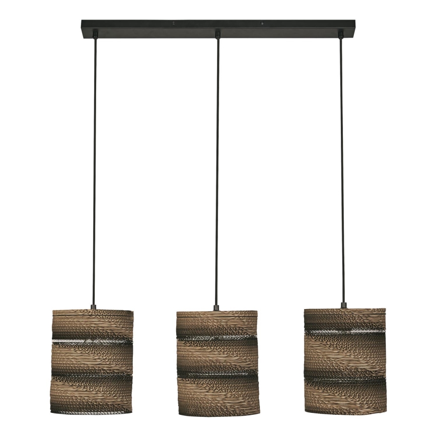 Ledvance - Luster na sajli DECOR CARDBOARD 3xE27/15W/230V