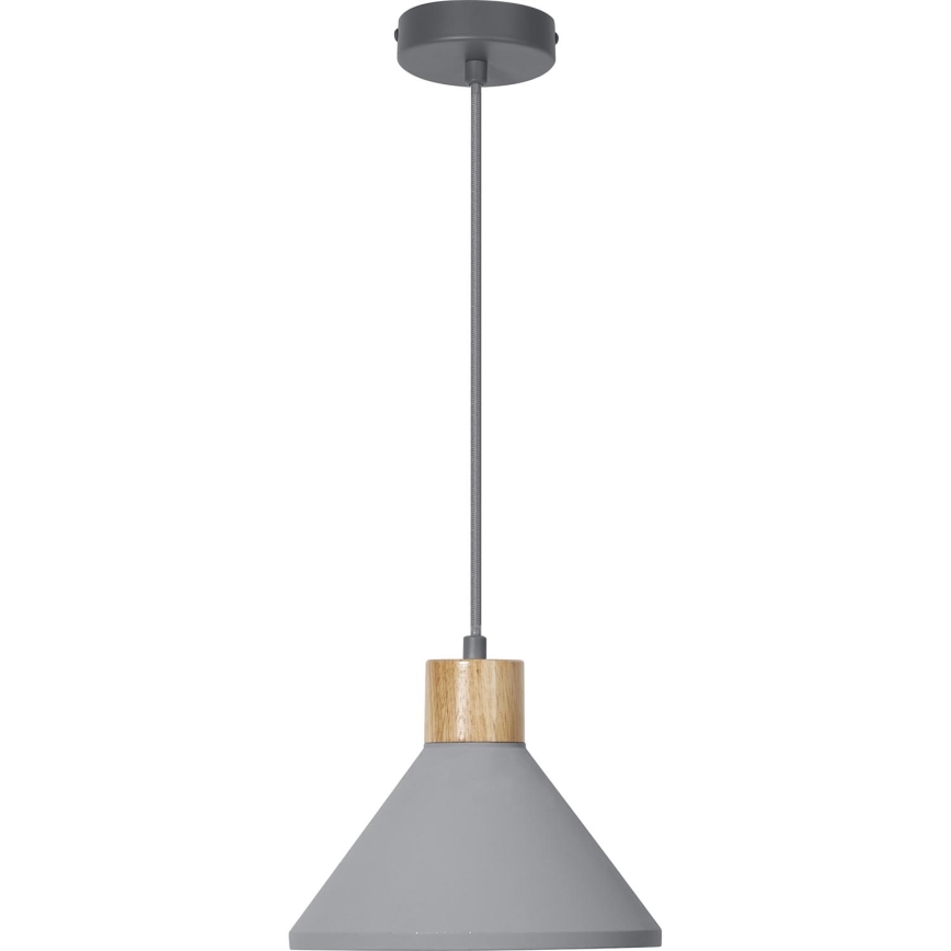 Ledvance - Luster na sajli DECOR CONCRETE 1xE27/15W/230V pr. 22 cm beton sivo