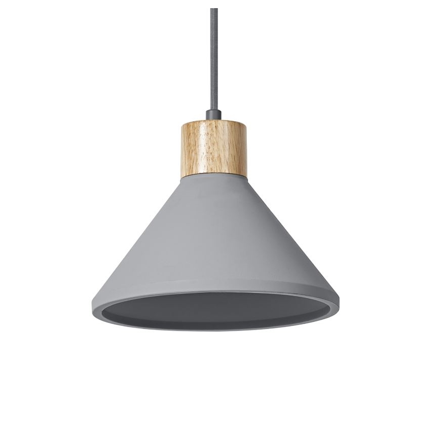 Ledvance - Luster na sajli DECOR CONCRETE 1xE27/15W/230V pr. 22 cm beton sivo