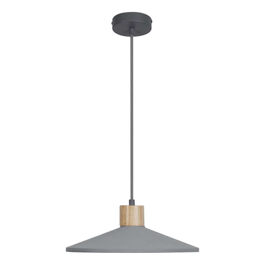 Ledvance - Luster na sajli DECOR CONCRETE 1xE27/15W/230V pr. 32 cm beton sivo