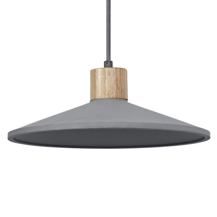Ledvance - Luster na sajli DECOR CONCRETE 1xE27/15W/230V pr. 32 cm beton sivo