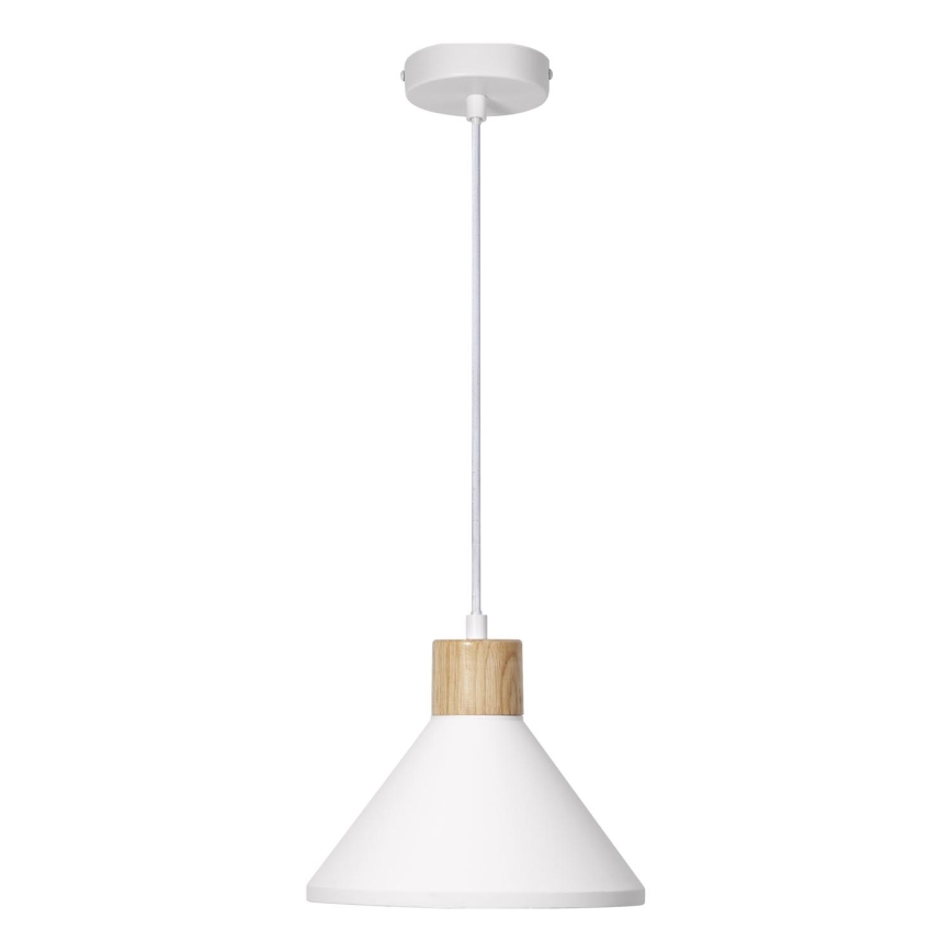 Ledvance - Luster na sajli DECOR PLASTER 1xE27/25W/230V pr. 22 cm gips bela