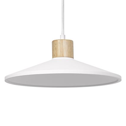 Ledvance - Luster na sajli DECOR PLASTER 1xE27/25W/230V pr. 32 cm gips bela