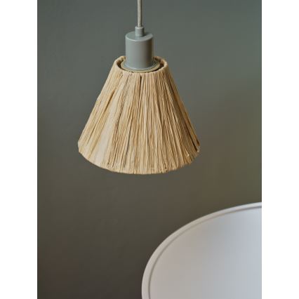 Ledvance - Luster na sajli DECOR RAFFIA 1xE27/15W/230V rafija
