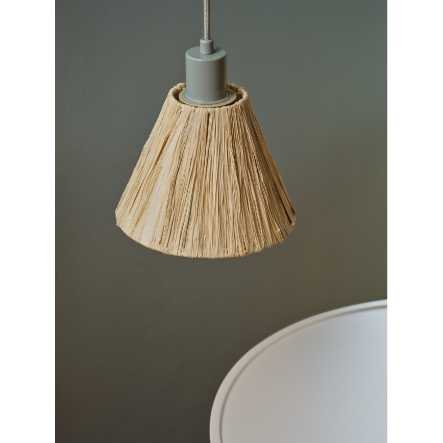 Ledvance - Luster na sajli DECOR RAFFIA 1xE27/15W/230V rafija