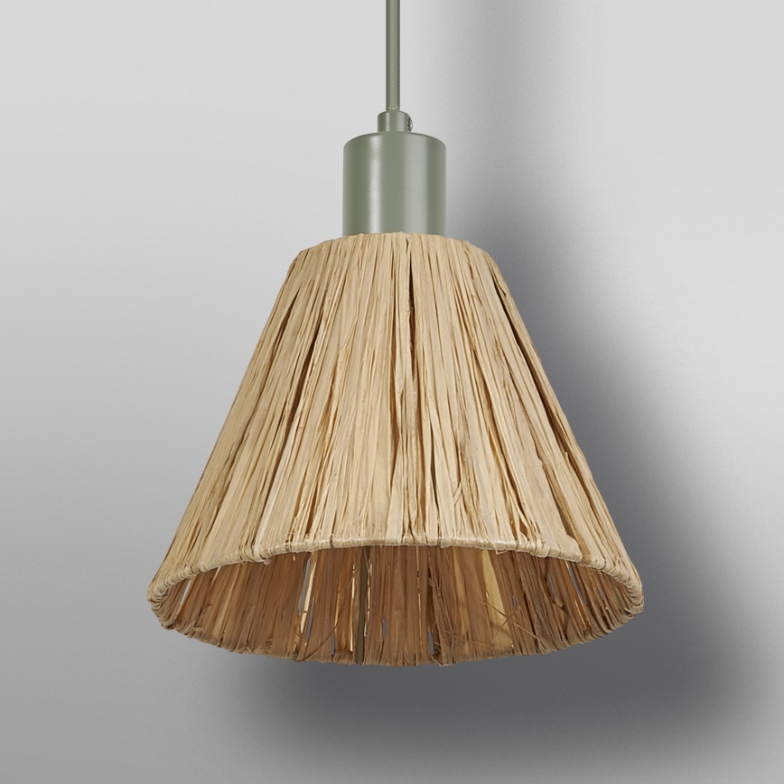 Ledvance - Luster na sajli DECOR RAFFIA 1xE27/15W/230V rafija