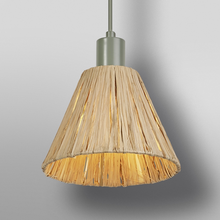 Ledvance - Luster na sajli DECOR RAFFIA 1xE27/15W/230V rafija