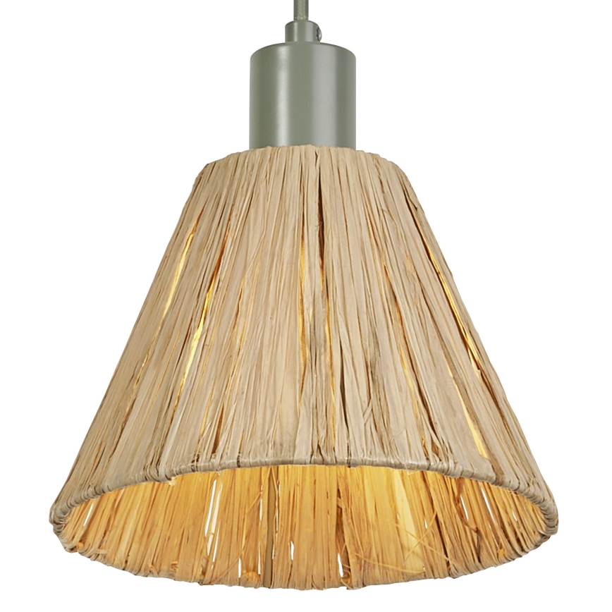 Ledvance - Luster na sajli DECOR RAFFIA 1xE27/15W/230V rafija