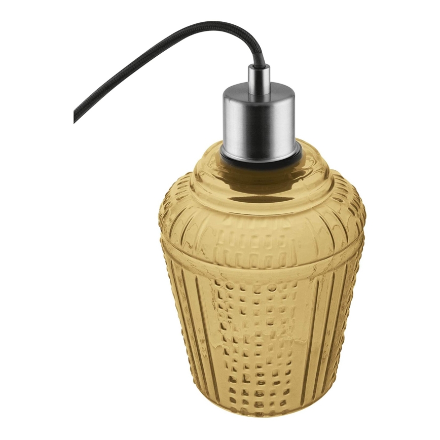 Ledvance - Luster na sajli JAR 1xE27/40W/230V narandžasta