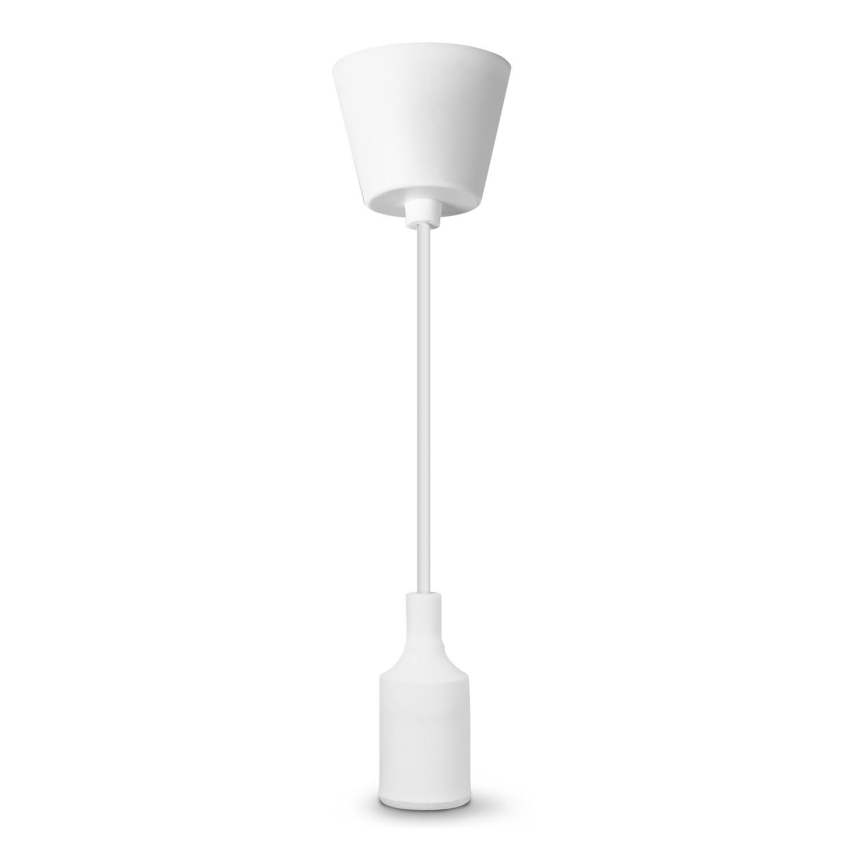 Ledvance - Luster na sajli PENDULUM BELL 1xE27/15W/230V bela