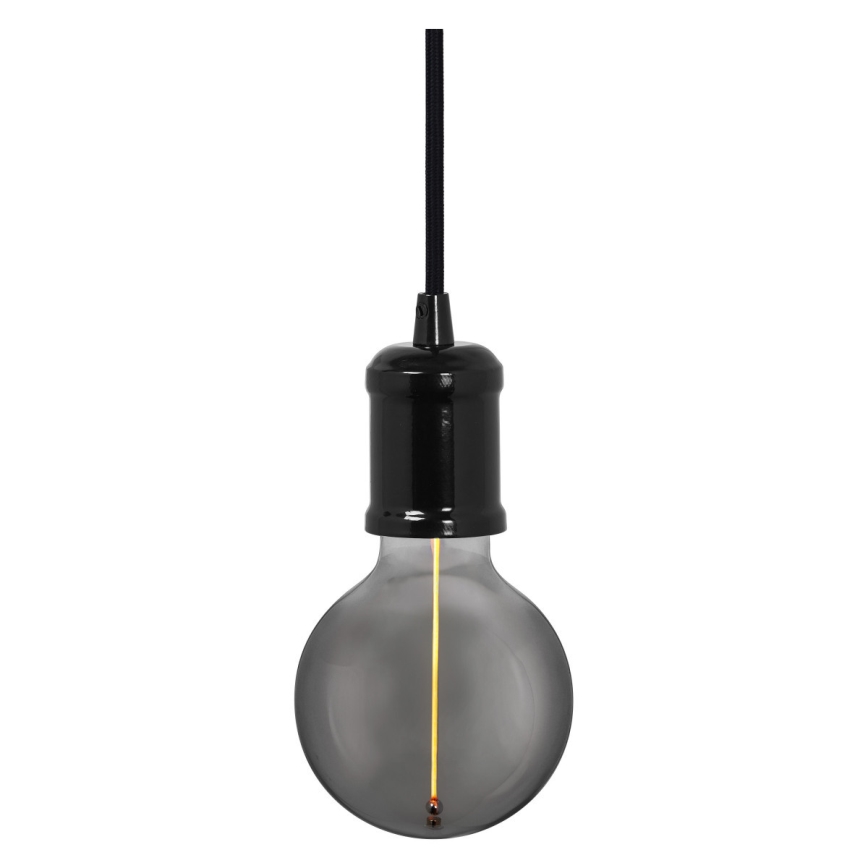 Ledvance - Luster na sajli PENDULUM ROBBIN 1xE27/15W/230V crno