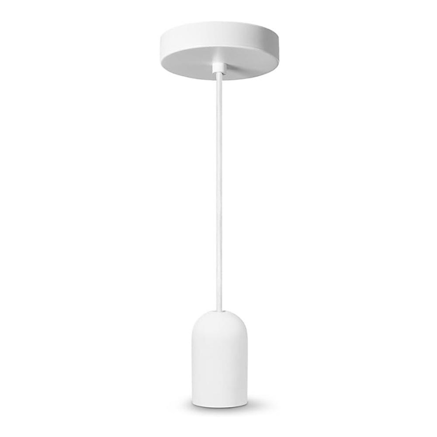 Ledvance - Luster na sajli PENDULUM ROUND 1xE27/15W/230V bela