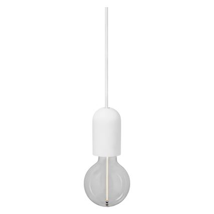 Ledvance - Luster na sajli PENDULUM ROUND 1xE27/15W/230V bela