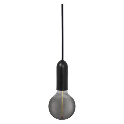 Ledvance - Luster na sajli PENDULUM ROUND 1xE27/15W/230V crno