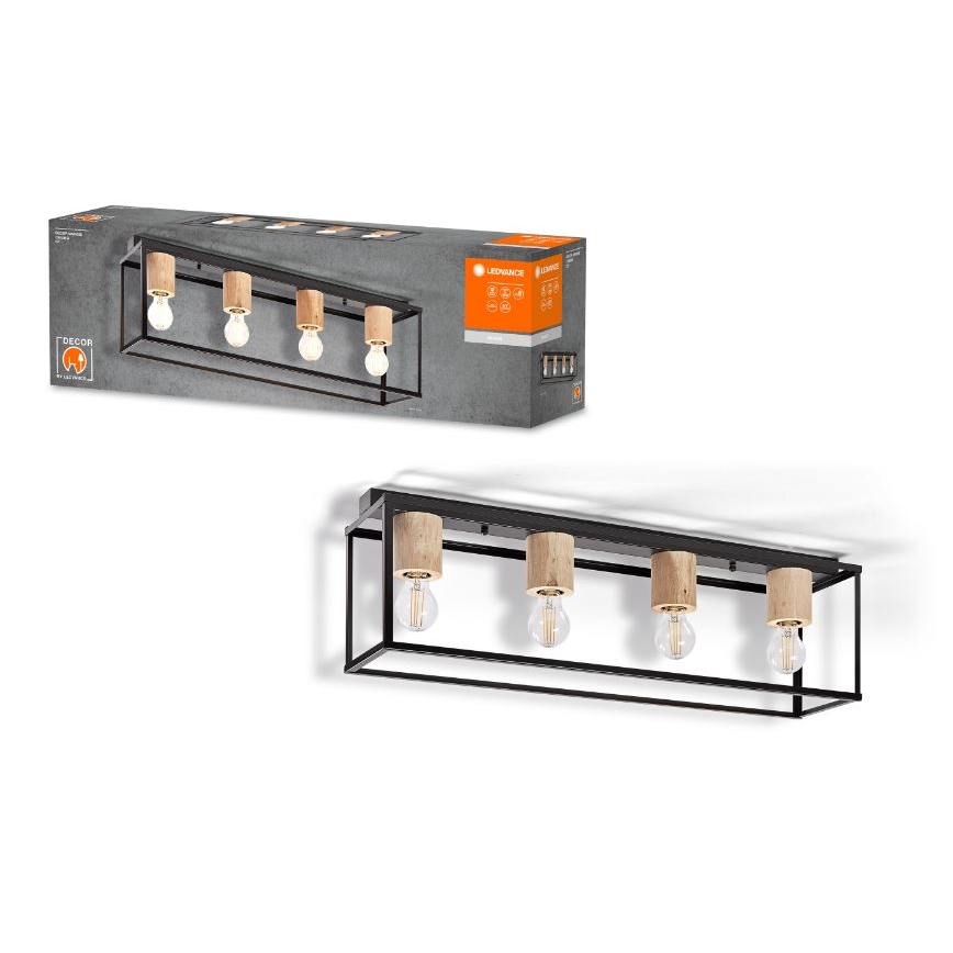 Ledvance - Nadgradni luster DECOR 4xE27/15W/230V