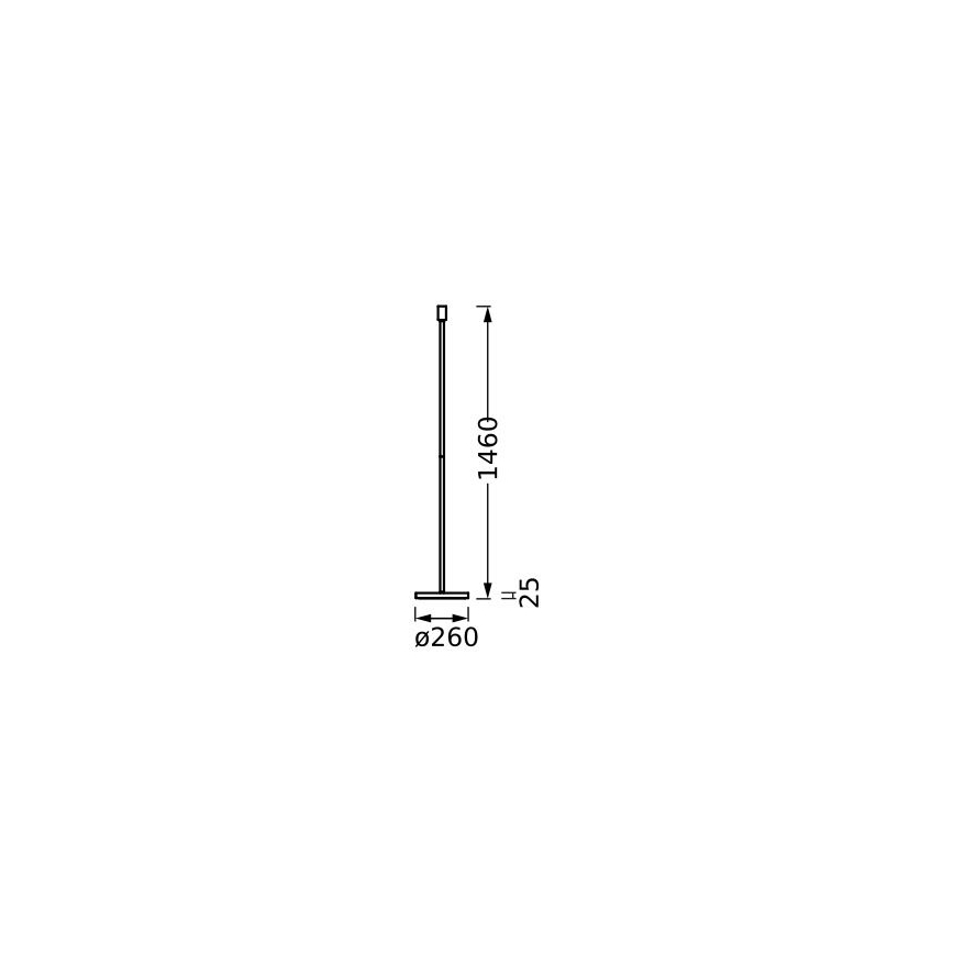 Ledvance - Noga lampe DECOR STICK 1xE27/40W/230V bež