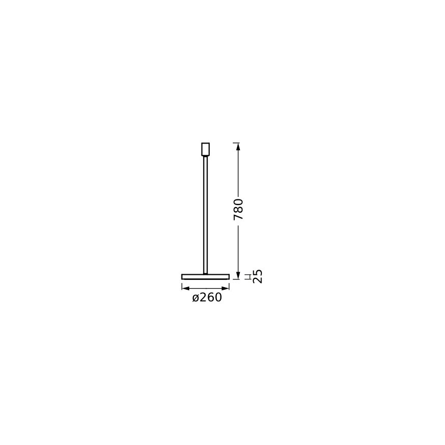Ledvance - Noga lampe DECOR STICK 1xE27/40W/230V bež