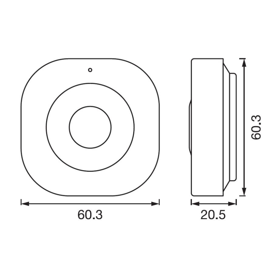 Ledvance - Pametni senzor pokreta SMART+ 3,7V 500 mAh Wi-fi