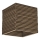 Ledvance - Plafonjera DECOR CARDBOARD 1xE27/15W/230V 25x25 cm