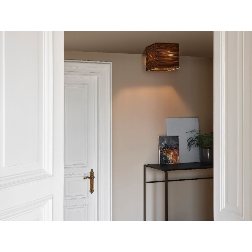 Ledvance - Plafonjera DECOR CARDBOARD 1xE27/15W/230V 25x25 cm