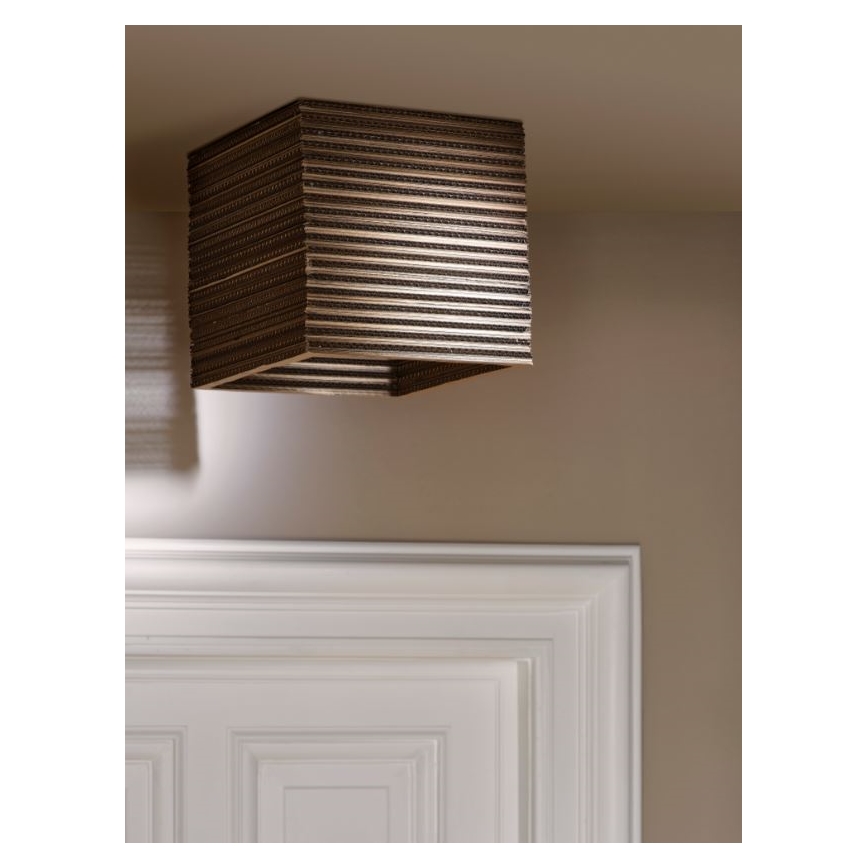 Ledvance - Plafonjera DECOR CARDBOARD 1xE27/15W/230V 25x25 cm