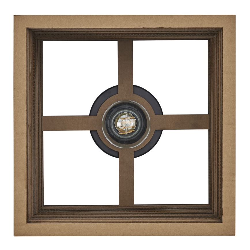 Ledvance - Plafonjera DECOR CARDBOARD 1xE27/15W/230V 25x25 cm