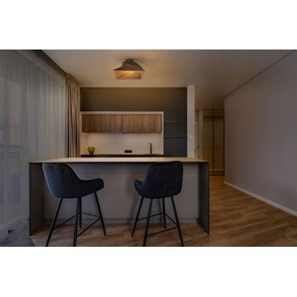 Ledvance - Plafonjera DECOR CARDBOARD 1xE27/15W/230V 40x40 cm