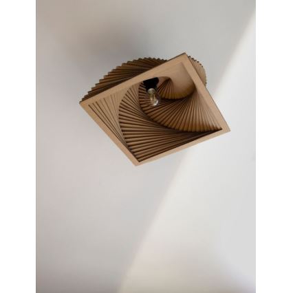 Ledvance - Plafonjera DECOR CARDBOARD 1xE27/15W/230V 40x40 cm